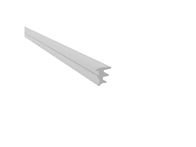Rubber sealing for glass GS-AL/ZP-21x27, L3000mm